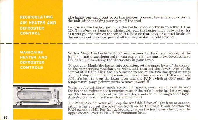 1960 Ford Owners Manual Page 62